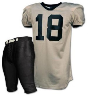 American football uniforms