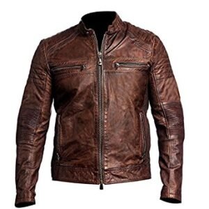 Leather jacket