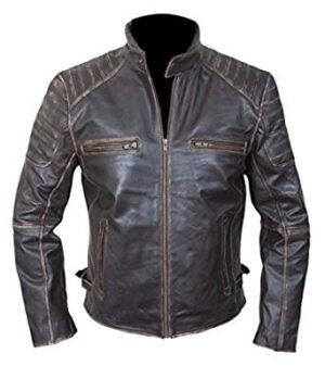 Leather jacket