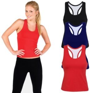 Ladies Cotton Gym Tops